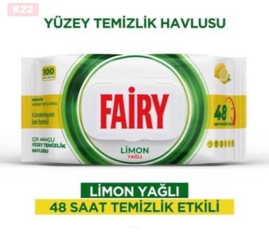 Chusteczki Fairy   Cena:        12 zt /1op 100szt  Karton:     12op