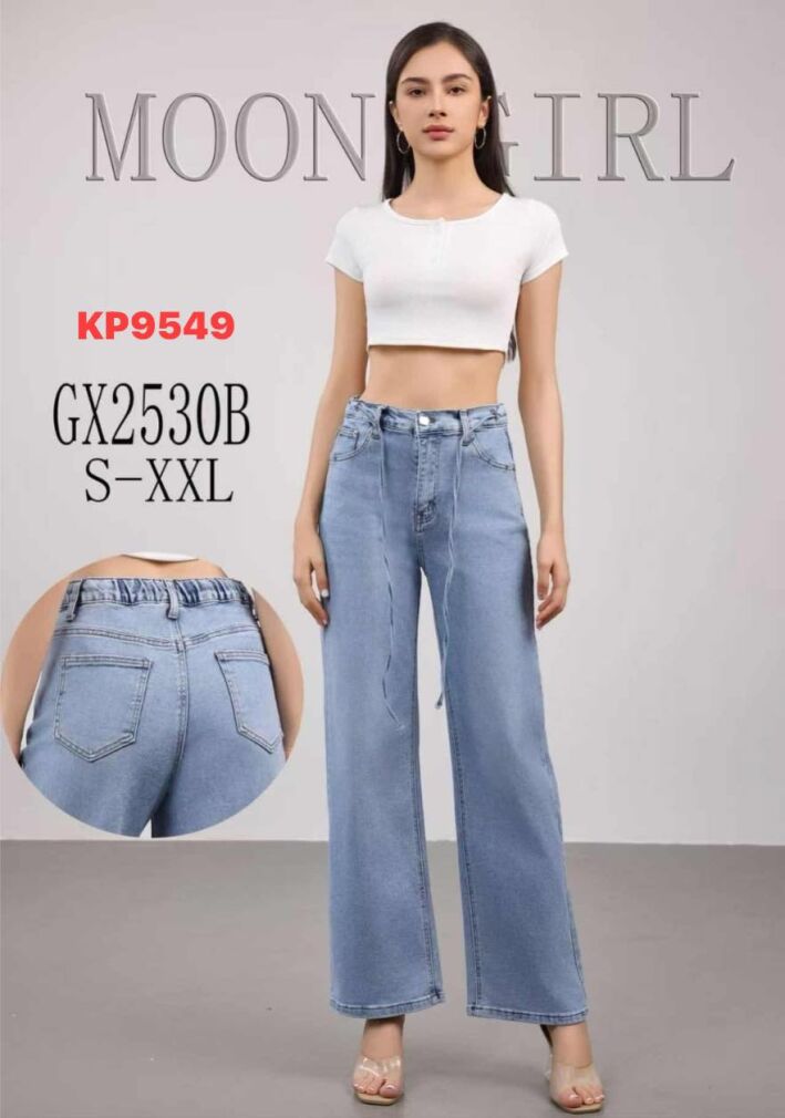 JEANS      Paczka: 12 szt,     mix size, 1 kolor