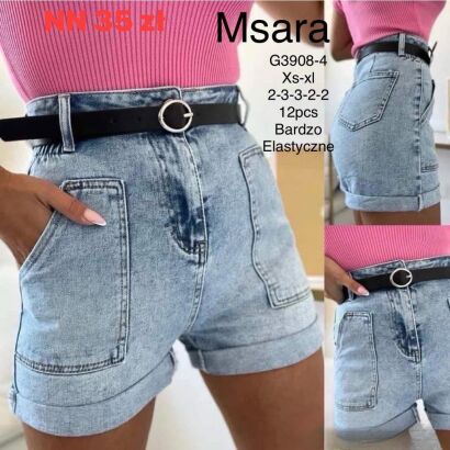 JEANS.  NN     Paczka: 12 szt     Mix size, 1 kolor