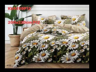 Komplet pościeli 5D 100% satyna - bawełna  3 Częściowy  Rozmiar:          200x220 cm - 17