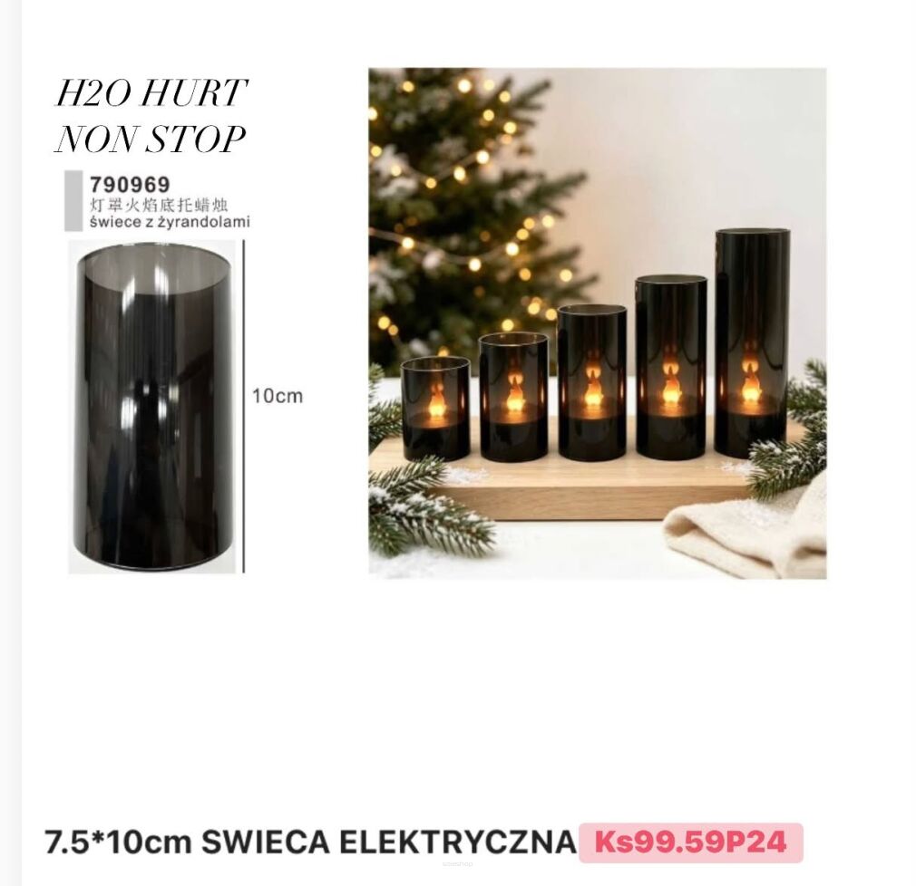 ŚWIECA ELEKTRYCZNA   Paczka:   12 szt