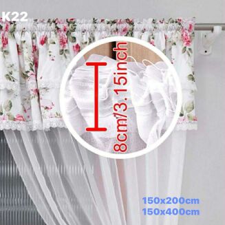 Firanki gotowe  rozmiar: 150x400cm - 3