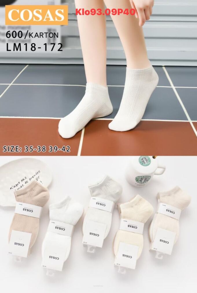 SKARPETY Paczka 40 par, mix cena netto 2,8 zł