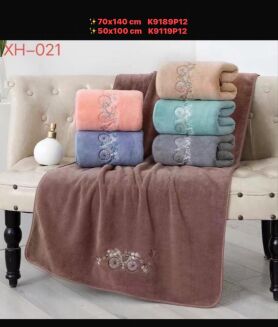 ręczniki 50x100 - paczka 12 szt mix mikrofilbry - 12