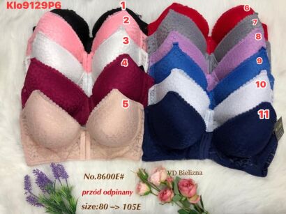 BIUSTONOSZ   Paczka: 6 szt /1 kolor   Mix size