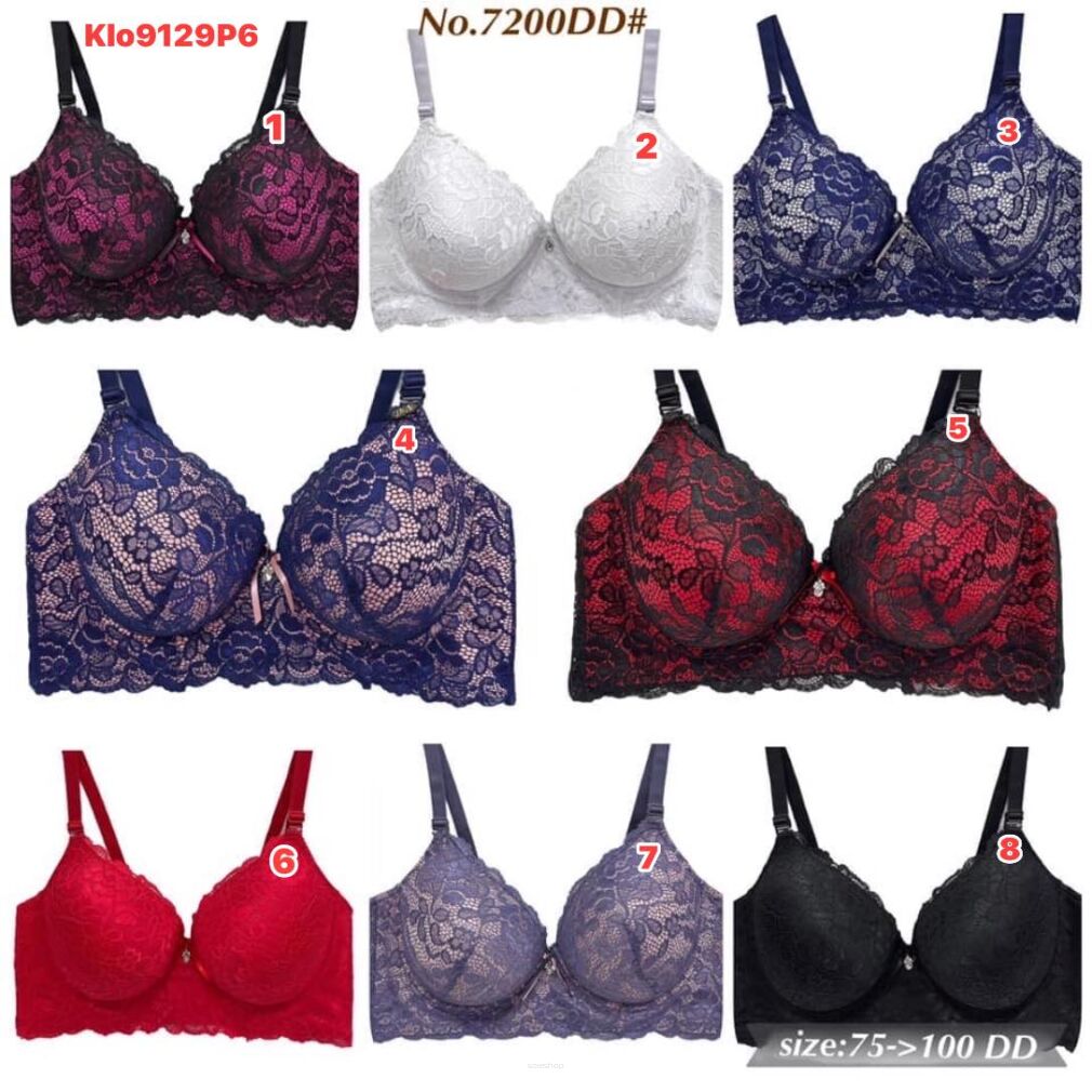 BIUSTONOSZ   Paczka: 6 szt /1 kolor   Mix size