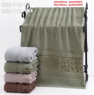 Ręczniki   Rozmiar:      50x100cm.              Paczka:    8–12 szt, mix kolor - 6