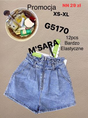 JEANS.  NN     Paczka: 12 szt     Mix size, 1 kolor