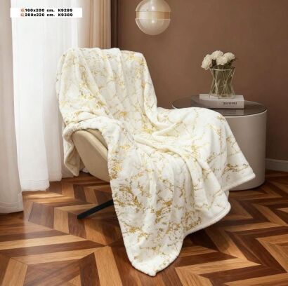 Marmurkowy koce   200 x 220  cm.