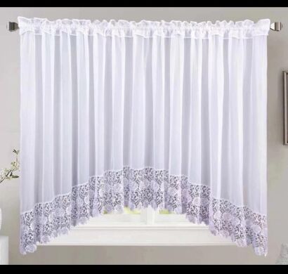 Firanki gotowe gładki i gip pióra   150vxv400 cm