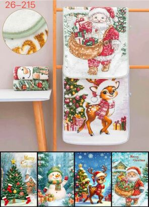 Ścierki w Mikrofibry świętowanie    Rozmiar:   40/60cm   Paczka :    20szt / mix wżoỏu