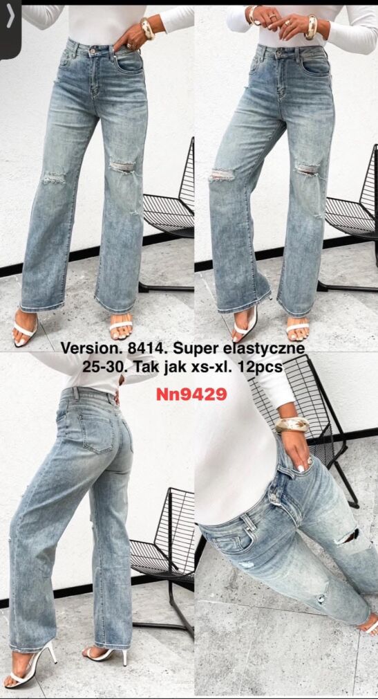 BO  NN3263  JEANS  Paczka:       12 szt Cena netto: 40 zł 