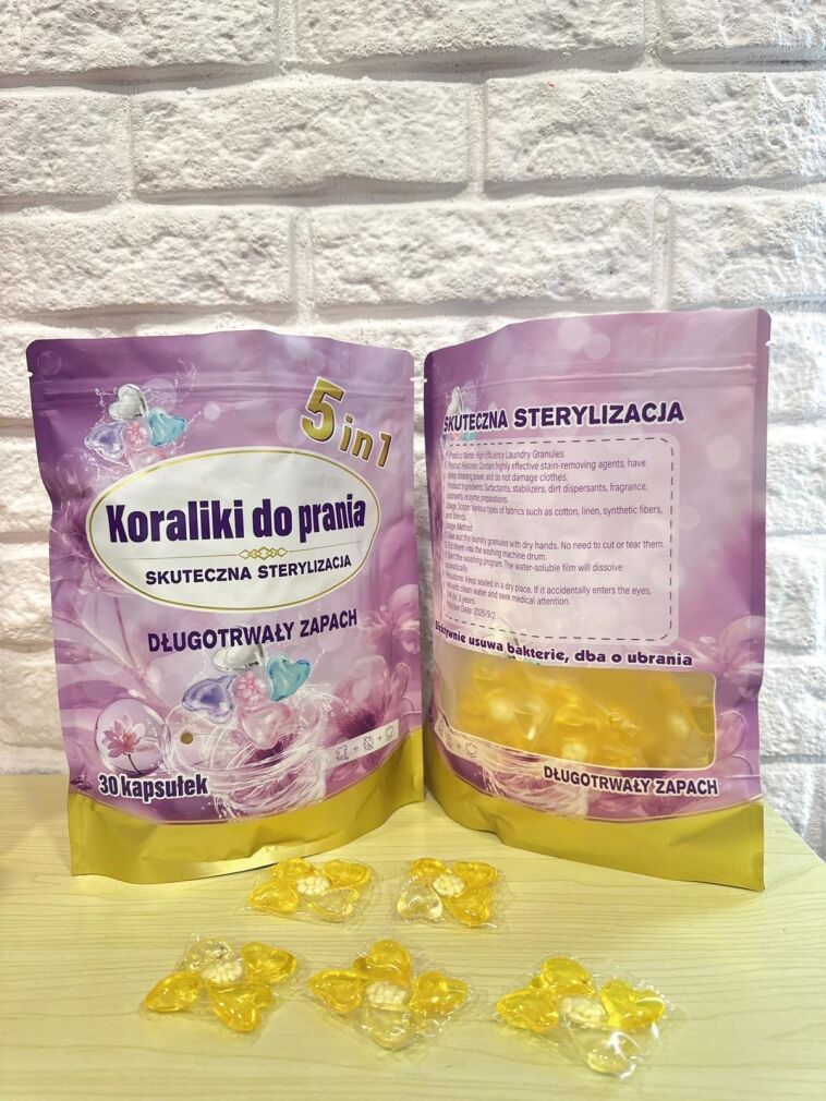 Koraliki do prania op 30 kapsułek - paczka 6 op