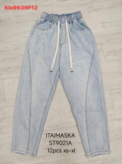 JEANS.     Paczka: 12 szt/1 Kolor     mix size - 2