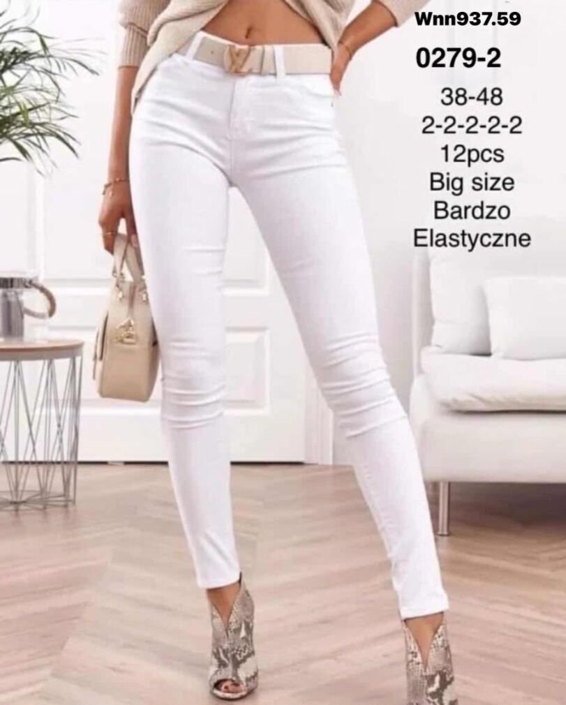 Jeansy paczka 12 par