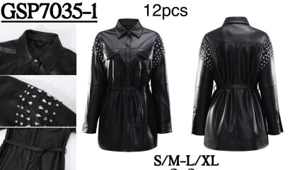 SKÓRZANA KURTKA  Paczka:        12 szt   Cena netto:  62 zł 