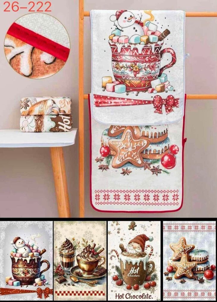 Ścierki w Mikrofibry świętowanie    Rozmiar:   40/60cm   Paczka :    20szt / mix wżoỏu