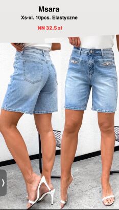JEANS.  NN     Paczka: 10 szt     Mix size, 1 kolor