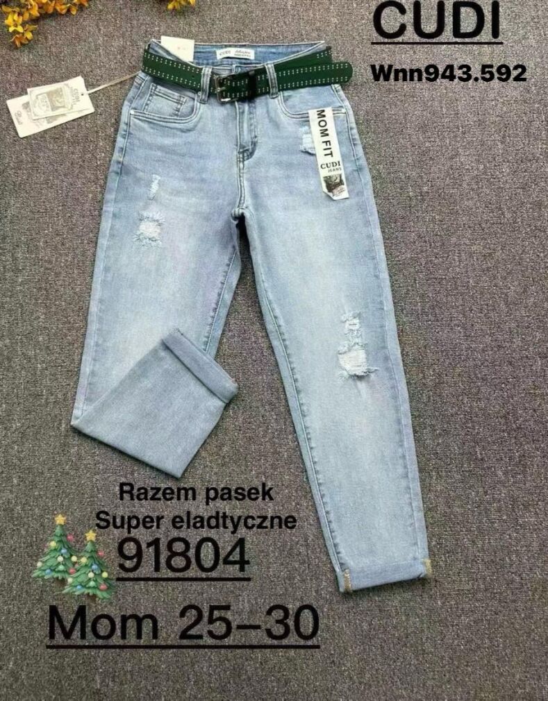 Jeansy paczka 12 par