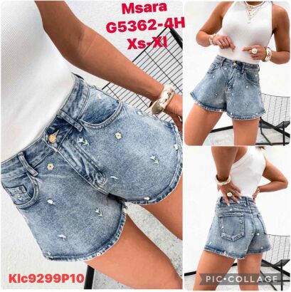 JEANS      Paczka: 10 szt,     mix size, 1 kolor