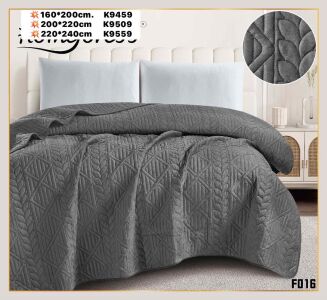 fashion home narzuty              Pokrywa na łóżko premium dwustronny            220X240cm. - 6