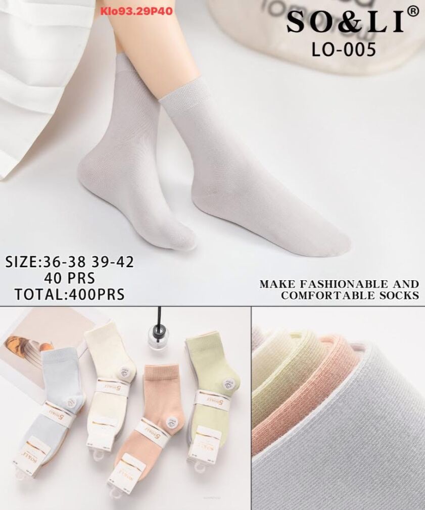 SKARPETY  Paczka: 40 par  Cena netto 2.7 zł 