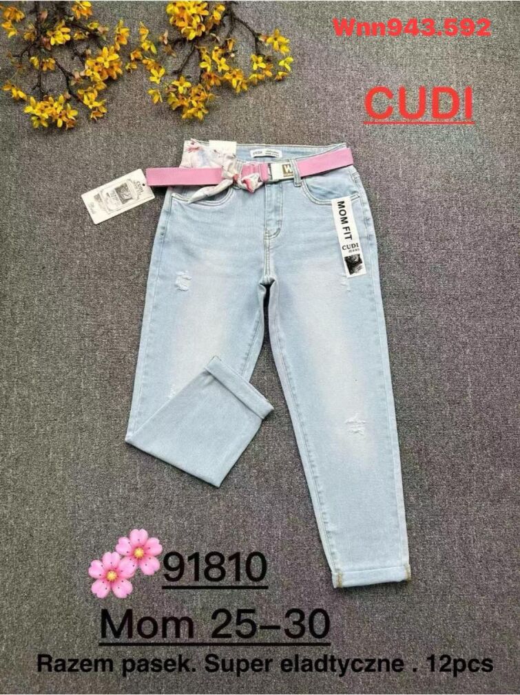 Jeansy paczka 12 par