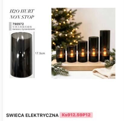 ŚWIECA ELEKTRYCZNA   Paczka:   12 szt