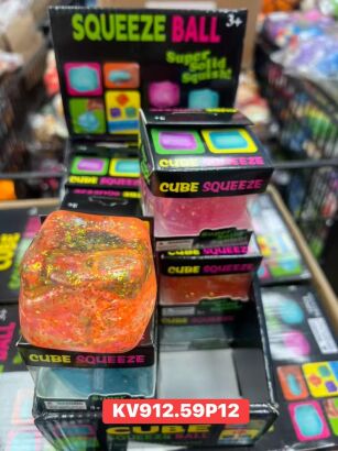 Zabawki squishy     Paczka: 12 szt, mix