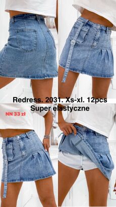 JEANS.  NN   Paczka: 12 szt   Mix size, 1 kolor