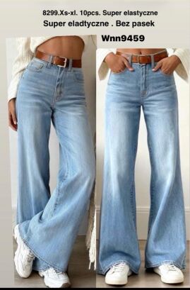 Jeansy paczka 10 par