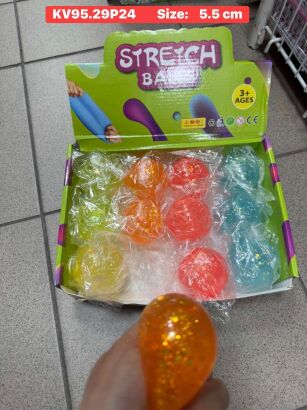 Zabawki squishy     Paczka: 24 szt, mix