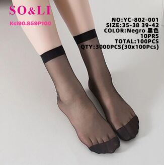 SKARPETY Paczka 100 par, mix  cena netto 0,85 zł - 2