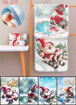Ścierki w Mikrofibry świętowanie    Rozmiar:   40/60cm   Paczka :    20szt / mix wżoỏu