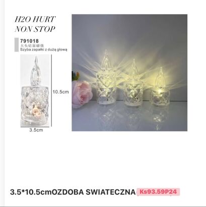 OZDOBA ŚWIĄTECZNA       Paczka:   24 szt