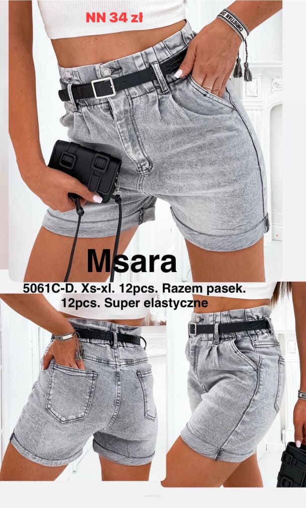 JEANS.  NN     Paczka: 12 szt     Mix size, 1 kolor