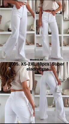 Jeansy paczka 10 par