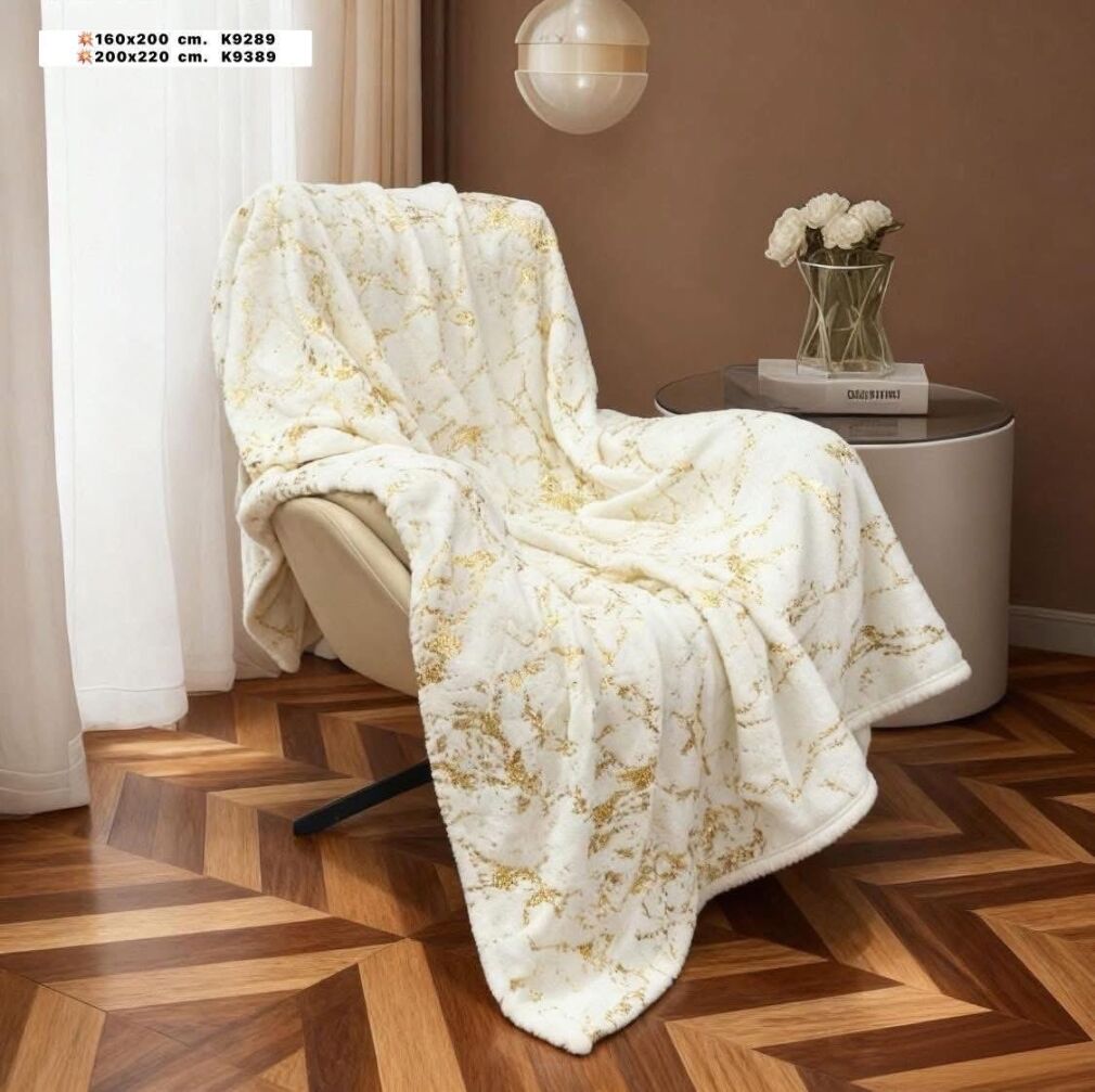 Marmurkowy koce 160x200  cm.