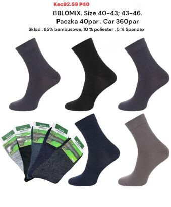 SKARPETY   paczka:    40 par