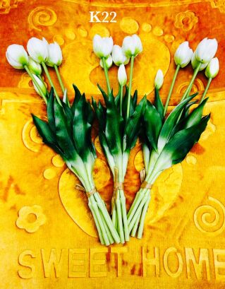 Piękne tulipany silikonowe