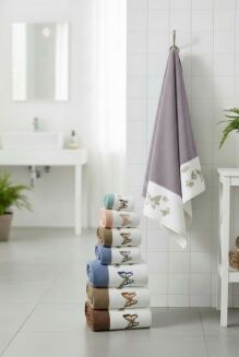 RĘCZNIKI MIKROFIBRY     SIZE 50X100CM,     PACZKA 12 SZT MIX KOLOR - 10