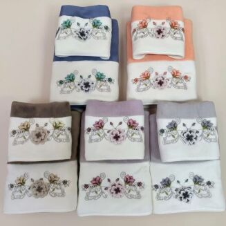 RĘCZNIKI MIKROFIBRY     SIZE 50X100CM,     PACZKA 12 SZT MIX KOLOR - 5