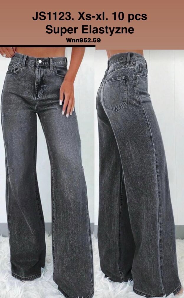 Jeansy paczka 10 par