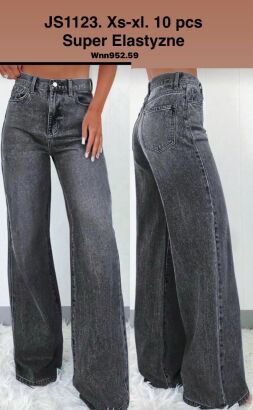 Jeansy paczka 10 par
