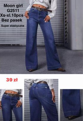 Jeansy    paczka 12 par