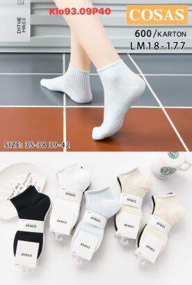 SKARPETY Paczka 40 par, mix cena netto 2,8 zł