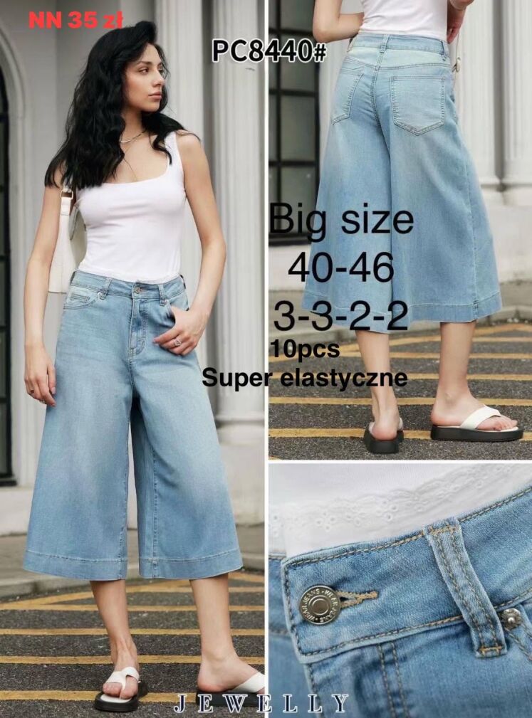 JEANS.  NN     Paczka: 10 szt     Mix size, 1 kolor