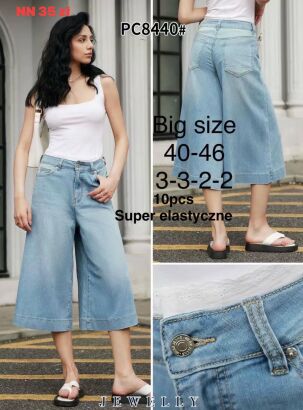 JEANS.  NN     Paczka: 10 szt     Mix size, 1 kolor