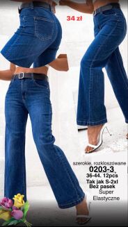 Jeansy paczka 12 par - 12