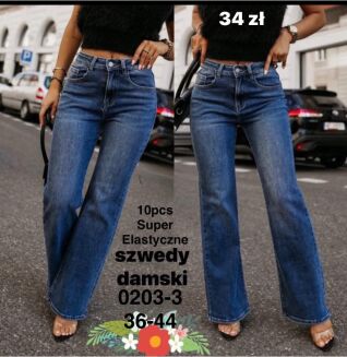 Jeansy paczka 12 par - 26